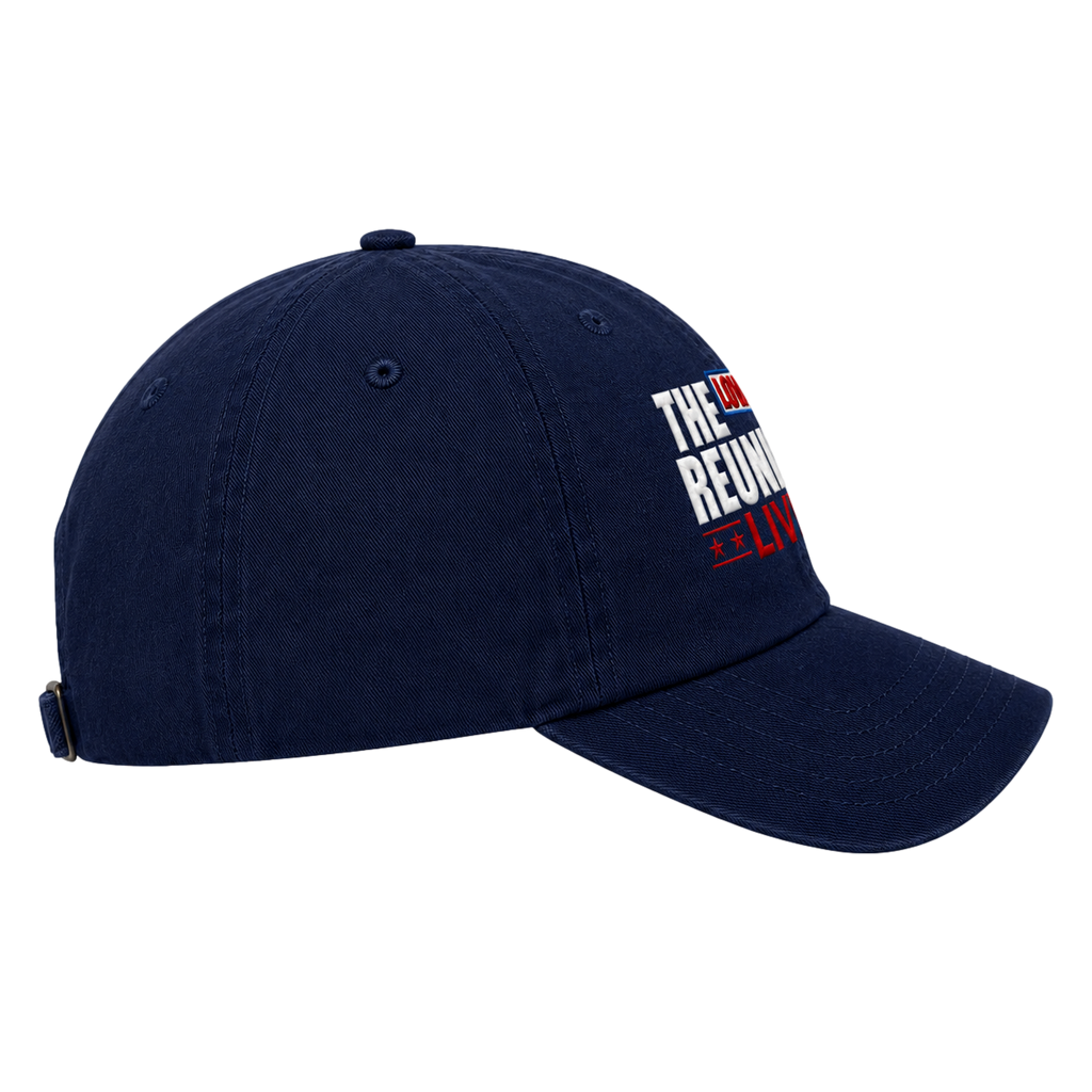 LIVE LOGO NAVY DAD HAT