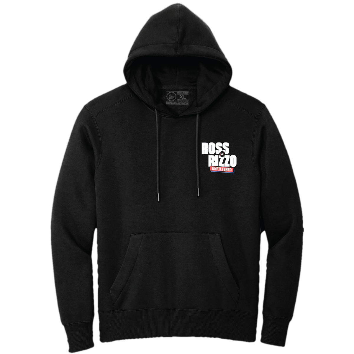 ROSS & RIZZO EMBROIDERED POCKET LOGO (HOODIE)