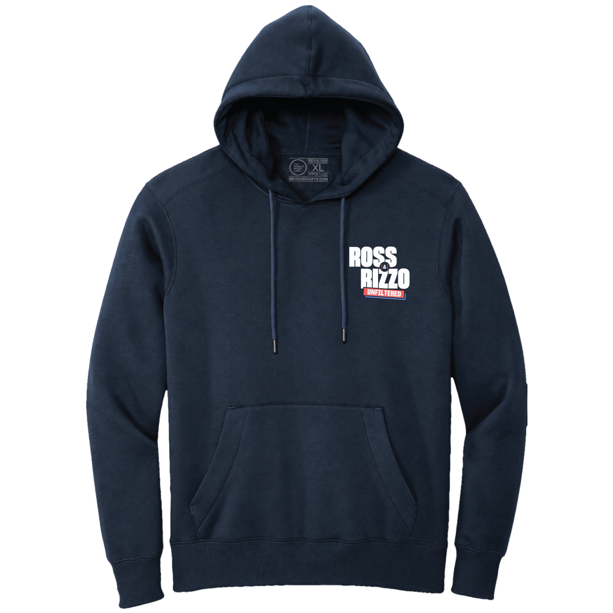 ROSS & RIZZO EMBROIDERED POCKET LOGO (HOODIE)