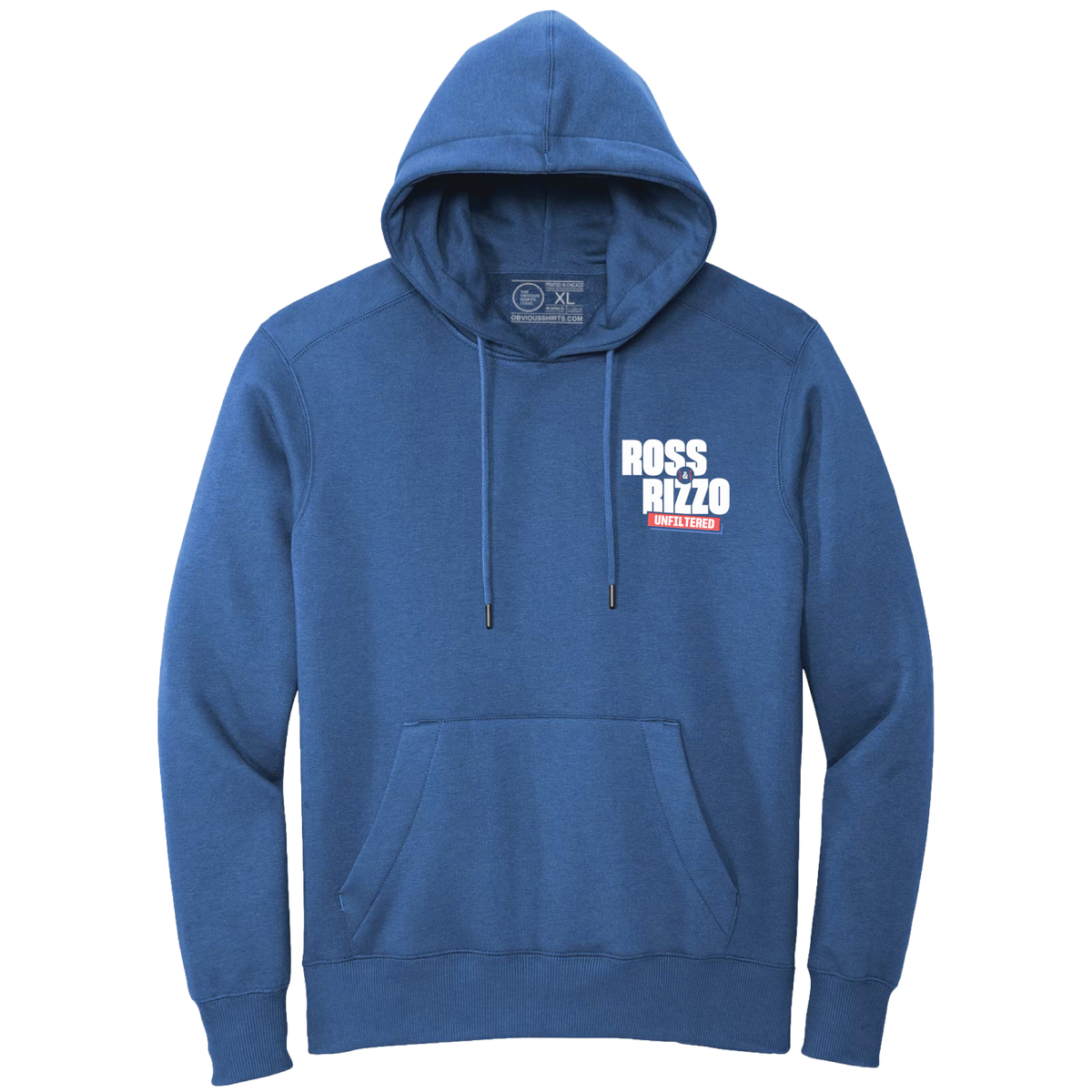 ROSS & RIZZO EMBROIDERED POCKET LOGO (HOODIE)