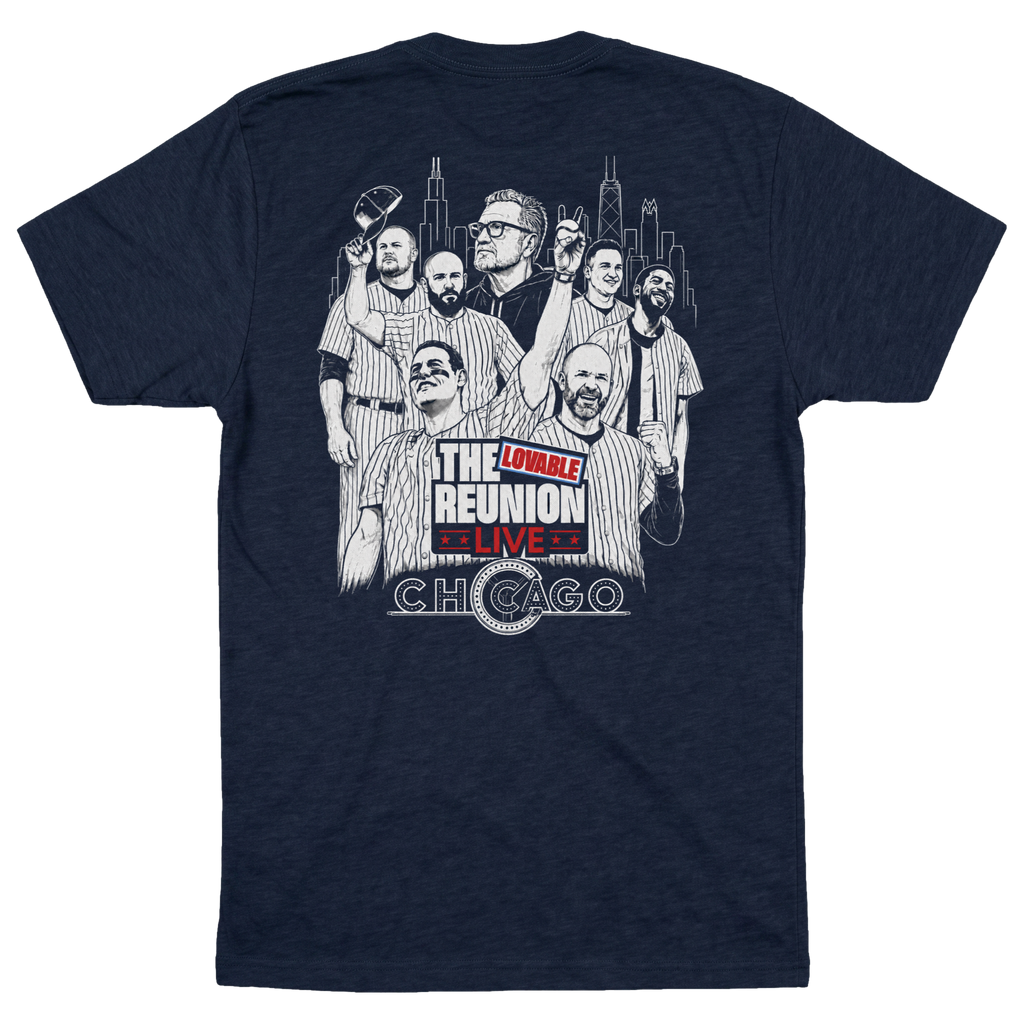 THE LOVABLE REUNION CONCERT TEE (NAVY)