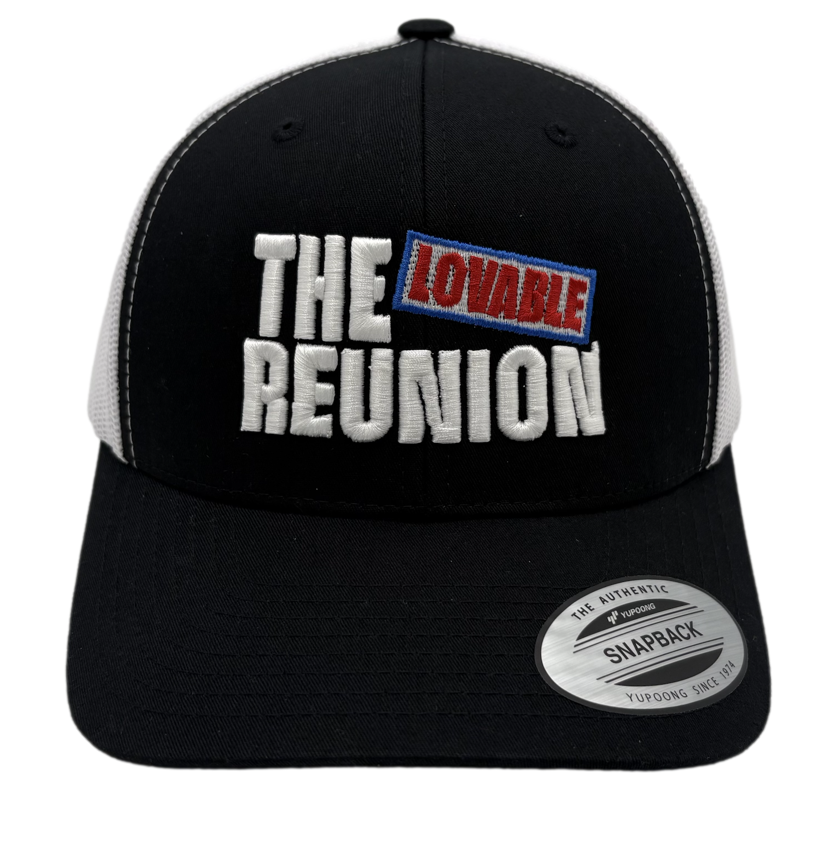 THE LOVABLE REUNION EMBROIDERED SNAPBACK