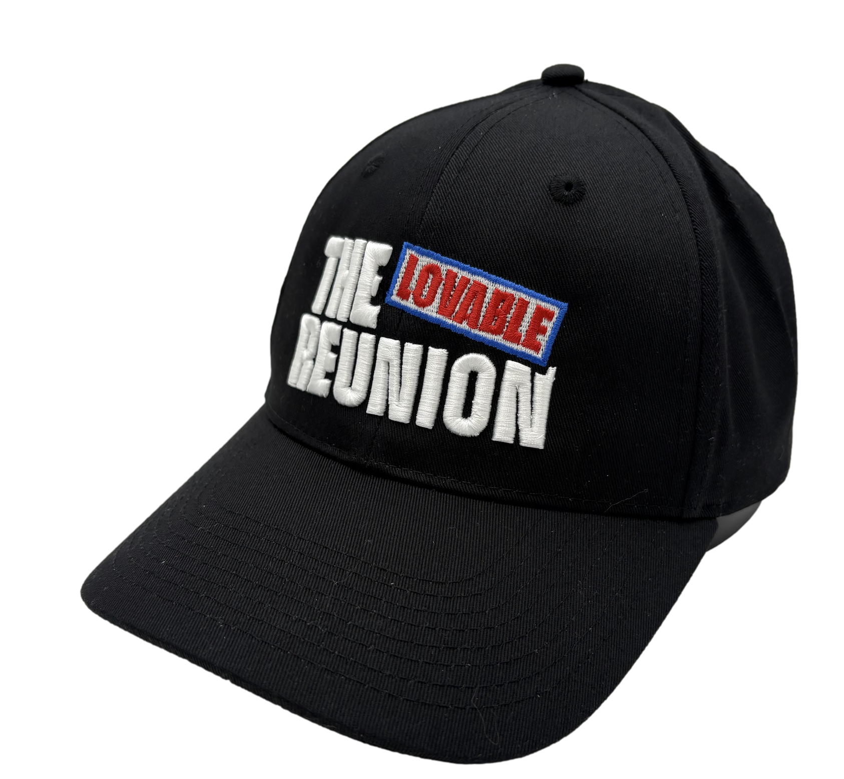 THE LOVABLE REUNION EMBROIDERED DAD HAT